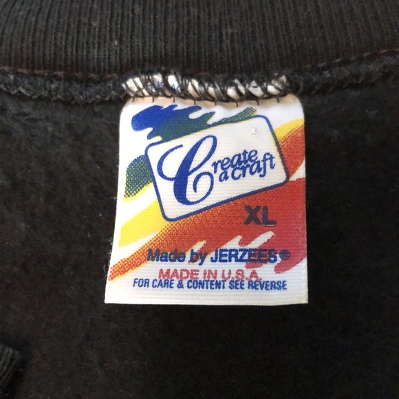 Vintage Jerzees Create a Craft sweatshirt - Picture 5 of 6